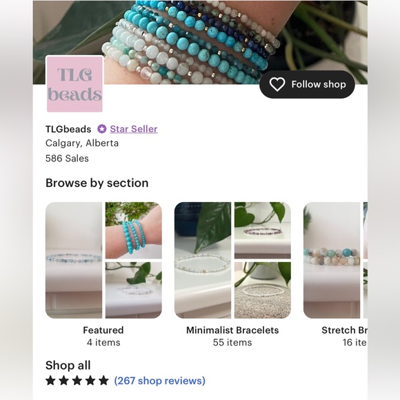 π 2 for $55 NWT Aquamarine & Sterling Silver Bracelet, March Birthstone Jewelry - Picture 5 of 11